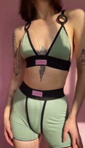 Bralet pistachio