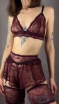 Bralet Crimson Queen V